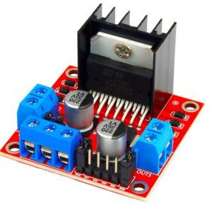 ماژول درایور موتور DC و استپر موتور Bipolar دو کاناله L298n